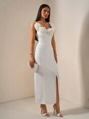 Акція на Сукня жіноча SHEIN GD-00207636 L Біла від Rozetka