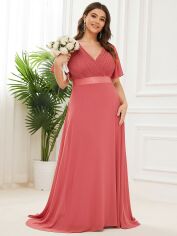 Акція на Сукня жіноча SHEIN GD-00203372 3XL Рожева від Rozetka