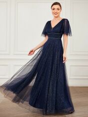 Акція на Сукня жіноча SHEIN GD-00207802 XL Темно-синя від Rozetka
