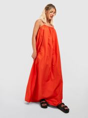 Акція на Сукня максі літня жіноча Boohoo GD-00188243 16 Помаранчева від Rozetka