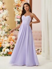 Акція на Сукня жіноча SHEIN GD-00201239 L Лілова від Rozetka