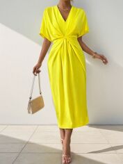 Акція на Сукня жіноча SHEIN GD-00202009 M Жовта від Rozetka
