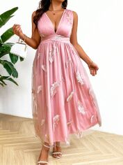 Акція на Сукня жіноча SHEIN GD-00207158 2XL Світло-рожева від Rozetka