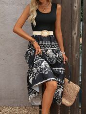 Акція на Сукня жіноча SHEIN GD-00213412 S Чорна від Rozetka