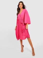 Акція на Сукня міді літня жіноча Boohoo GD-00188190 10 Рожева від Rozetka
