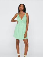 Акція на Сукня міні літня жіноча Nasty Gal GD-00188283 6 Зелена від Rozetka