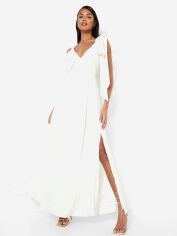 Акція на Сукня максі літня жіноча Boohoo GD-00187958 10 Молочна від Rozetka