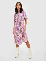 Акція на Сукня міді літня жіноча Boohoo GD-00188086 8 Пурпурова від Rozetka