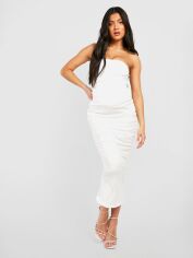 Акція на Сукня міді літня жіноча Boohoo GD-00188341 14 Біла від Rozetka