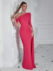Акція на Сукня літня жіноча Shein GD-00226205 S Фуксія від Rozetka