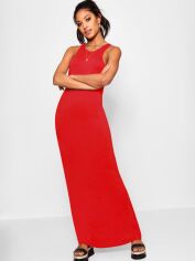 Акція на Сукня максі літня жіноча Boohoo GD-00187903 12 Червона від Rozetka