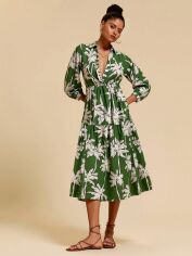 Акція на Сукня літня жіноча Shein GD-00226630 XS Зелена від Rozetka