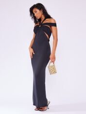 Акція на Сукня вечірня довга літня жіноча Pretty Little Thing GD-00188678 16 Чорна від Rozetka