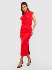 Акція на Сукня міді літня жіноча Boohoo GD-00188310 10 Червона від Rozetka
