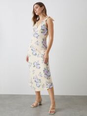 Акція на Сукня міді літня жіноча Dorothy Perkins GD-00187497 10 Жовта від Rozetka
