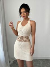 Акція на Сукня осіння жіноча SHEIN GD-00211836 L Біла від Rozetka
