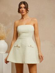 Акція на Сукня літня жіноча Shein GD-00211359 S Біла від Rozetka