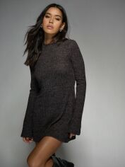 Акція на Сукня літня жіноча Shein GD-00214060 S Темно-сіра від Rozetka