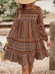Акція на Плаття міді літнє жіноче SHEIN GD-00225917 L Хакі від Rozetka