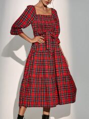 Акція на Сукня жіноча SHEIN GD-00203362 L Червона від Rozetka