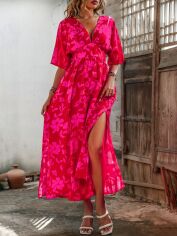 Акція на Сукня жіноча SHEIN GD-00201148 S Червона від Rozetka