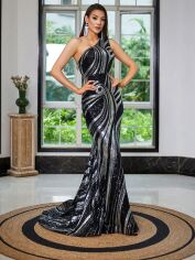 Акція на Сукня жіноча SHEIN GD-00201766 S Чорна від Rozetka