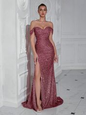 Акція на Сукня жіноча SHEIN GD-00209978 S Світло-рожева від Rozetka