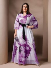Акція на Сукня жіноча SHEIN GD-00200998 3XL Фіолетова від Rozetka