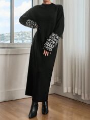 Акція на Сукня жіноча SHEIN GD-00193996 L Чорна від Rozetka