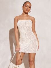 Акція на Сукня коротка літня жіноча Pretty Little Thing GD-00188610 10 Молочна від Rozetka