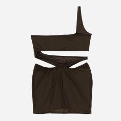 Акція на Сукня коротка літня жіноча Pretty Little Thing GD-00187871 12 Коричнева від Rozetka