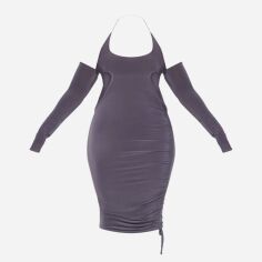 Акція на Сукня міді літня жіноча Pretty Little Thing GD-00187886 24 Сіра від Rozetka