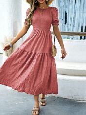 Акція на Сукня літня жіноча SHEIN GD-00228367 M Помаранчева від Rozetka