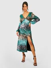 Акція на Сукня жіноча Boohoo GD-00188067 8 Зелена від Rozetka