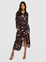 Акція на Сукня жіноча Boohoo GD-00188163 8 Чорна від Rozetka