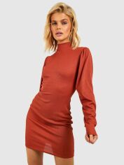 Акція на Сукня жіноча Boohoo GD-00188234 14 Коричнева від Rozetka