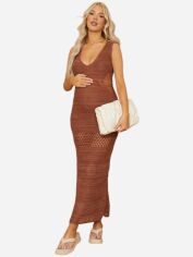 Акція на Сукня жіноча Pretty Little Thing GD-00187190 10 Коричнева від Rozetka