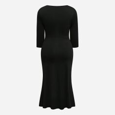 Акція на Сукня жіноча SHEIN GD-00225684 3XL Чорна від Rozetka