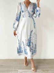 Акція на Сукня осіння жіноча SHEIN GD-00201570 XL Біла від Rozetka