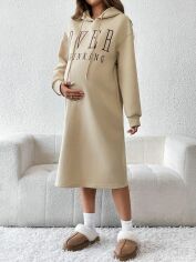 Акція на Сукня для вагітних осіння жіноча SHEIN GD-00205960 M Хакі від Rozetka