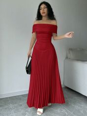 Акція на Сукня літня жіноча Shein GD-00228045 S Червона від Rozetka