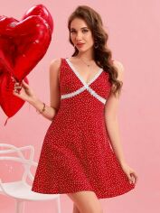 Акція на Сукня літня жіноча Shein GD-00226960 M Червона від Rozetka