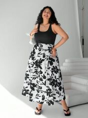 Акція на Сукня літня жіноча Shein GD-00226978 4XL Різнокольорова від Rozetka