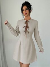 Акція на Сукня осіння жіноча SHEIN GD-00218650 XL Світло-фіолетова від Rozetka