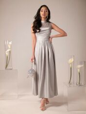 Акція на Сукня жіноча SHEIN GD-00202136 M Світло-сіра від Rozetka