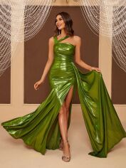Акція на Сукня жіноча SHEIN GD-00202846 L Зелена від Rozetka