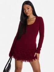 Акція на Сукня літня жіноча Shein GD-00207228 L Бордова від Rozetka