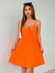 Акція на Сукня літня жіноча SHEIN GD-00226135 XS-Petite Помаранчеве від Rozetka
