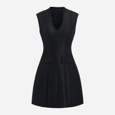 Акція на Сукня літня жіноча SHEIN GD-00206740 L Чорне від Rozetka