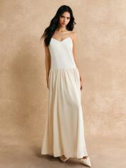 Акція на Сукня жіноча SHEIN GD-00207706 M Кремова від Rozetka